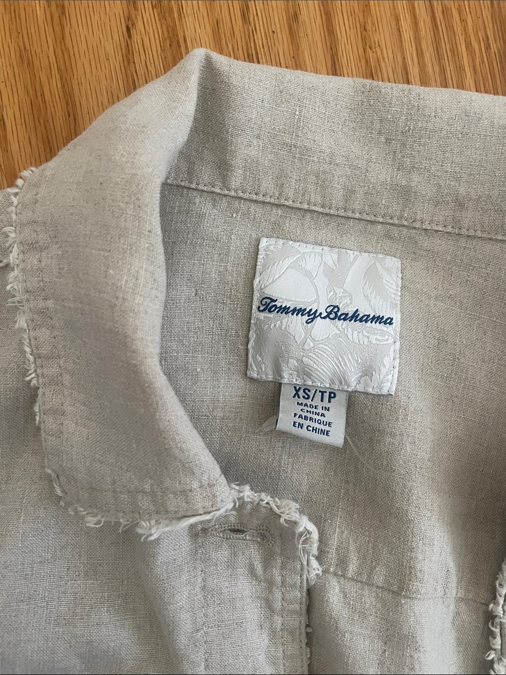 TOMMY BAHAMA Two Palms Linen Raw-Edge Jacket - Picture 11 of 16
